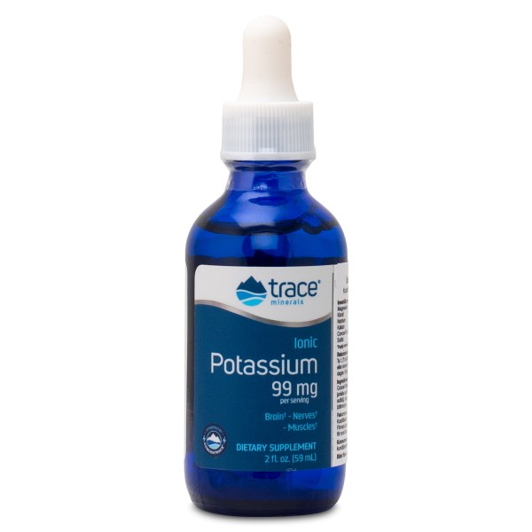 Trace Minerals Liquid Ionic Potassium (99 mg), 59 ml
