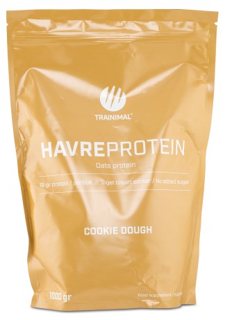 Miniatyrbild Trainimal Havreprotein, Cookie Dough, 1 kg