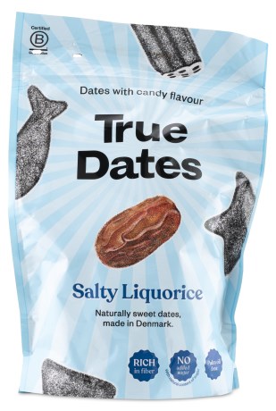 Miniatyrbild True Dates, Salty Liquorice, 100 g
