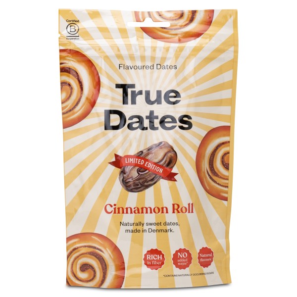 True Dates, Cinnamon Roll, 100 g