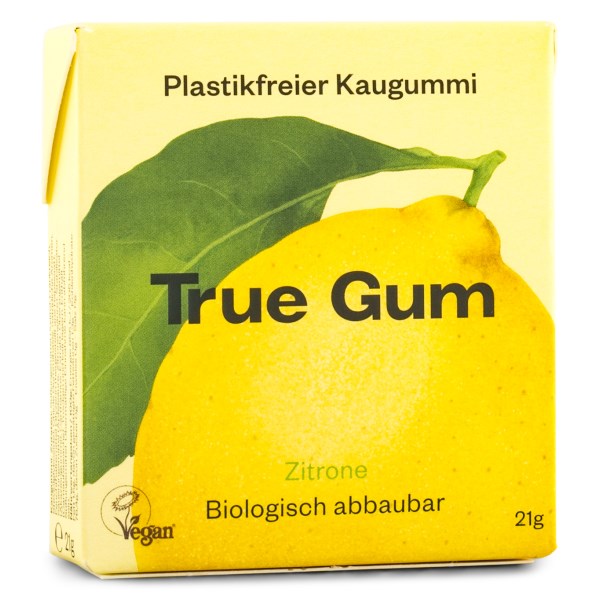 True Gum Tuggummi, Citron