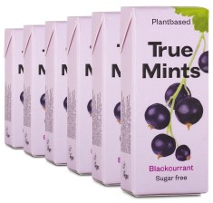 Miniatyrbild True Mints Pastiller, 6-pack, Blackcurrant