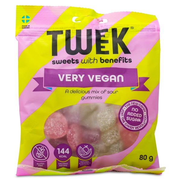 Tweek Gummies Vegan, 80 g, Very Vegan