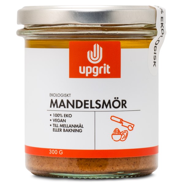 Upgrit Mandelsmör EKO, 300 g