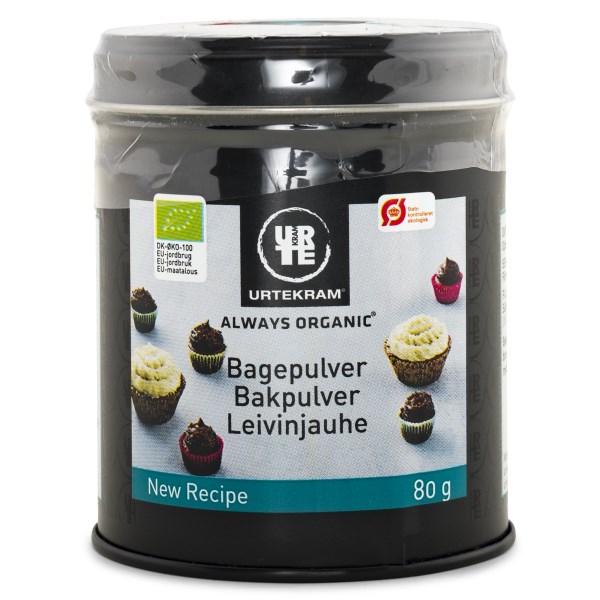 Urtekram Bakpulver, 80 g