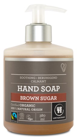 Miniatyrbild Urtekram Brown Sugar Hand Soap, 380 ml