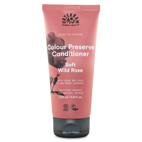Urtekram Color Preserve Conditioner Organic 180 ml Soft Wild Rose