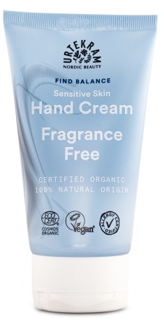 Miniatyrbild Urtekram Fragrance Free Hand Cream, 75 ml