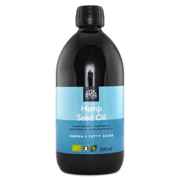 Urtekram Hampafröolja, 500 ml