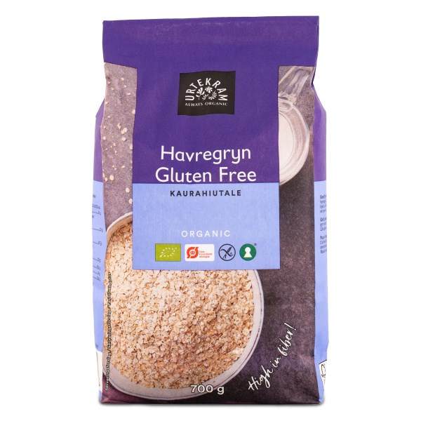 Urtekram Havregryn Glutenfri, 700 g