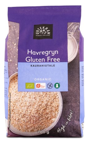 Miniatyrbild Urtekram Havregryn Glutenfri, 700 g