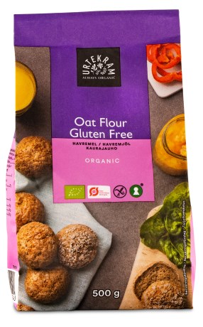 Miniatyrbild Urtekram Havremj�l Glutenfri, 500 g
