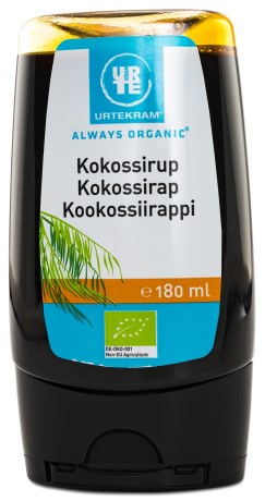 Miniatyrbild Urtekram Kokossirap EKO, 180 ml