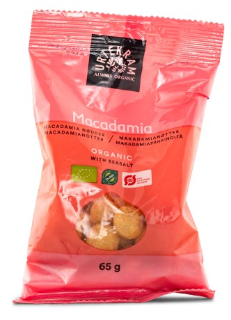 Miniatyrbild Urtekram Macadamian�tter Havssalt EKO, 65 g