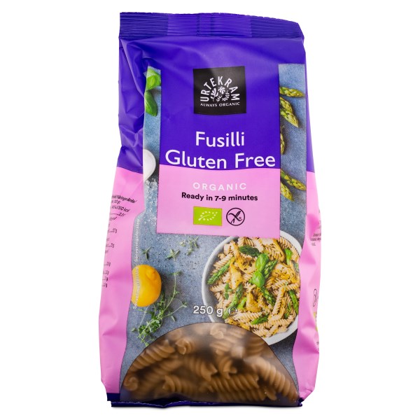 Urtekram Pasta Fusilli Glutenfri, 250 g