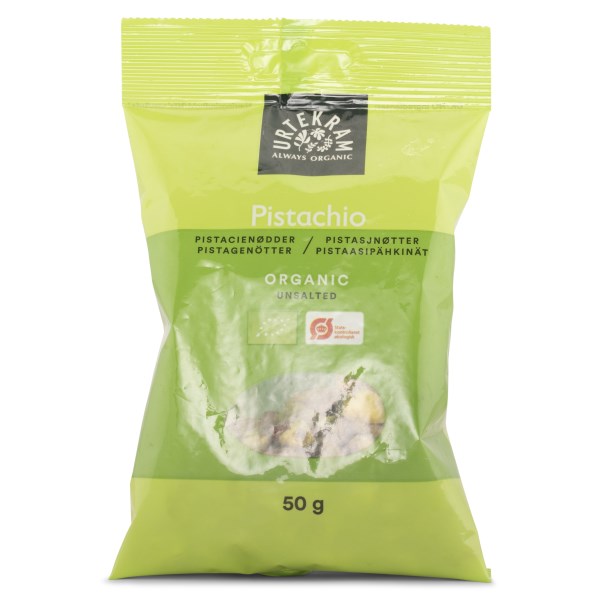 Urtekram Pistagenötter Eko, 50 g