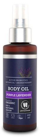 Miniatyrbild Urtekram Purple Lavender Body Oil Eko, 100 ml