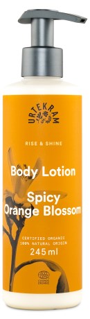 Miniatyrbild Urtekram Rise & Shine Spicy Orange Blossom Body lotion, 245 ml