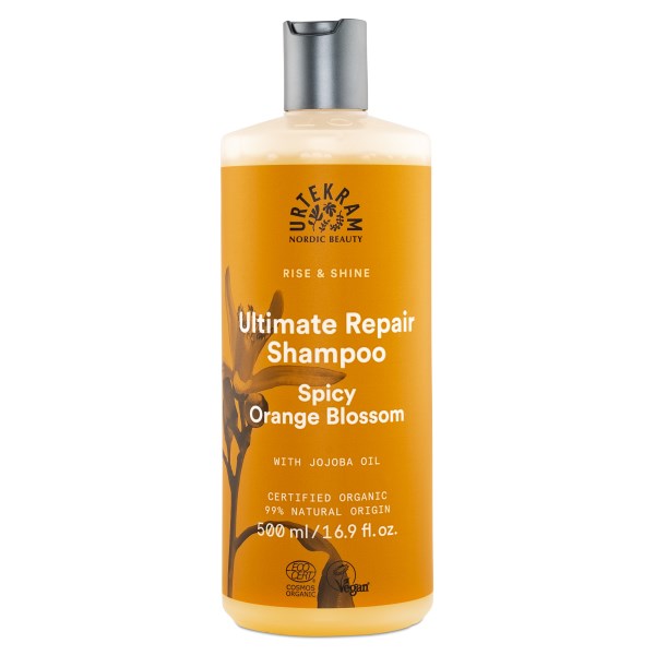 Urtekram Rise & Shine Spicy Orange Blossom Shampoo 500 ml