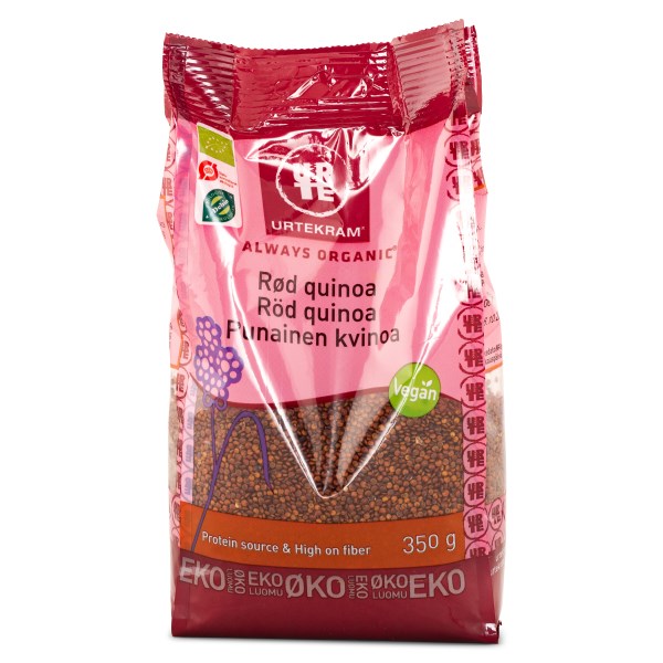 Urtekram Röd Quinoa, 350 g