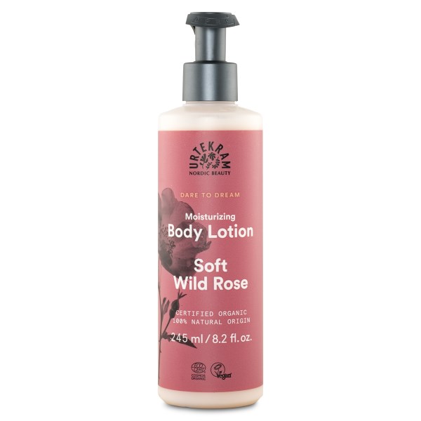 Urtekram Soft Wild Rose Body Lotion Organic, 245 ml