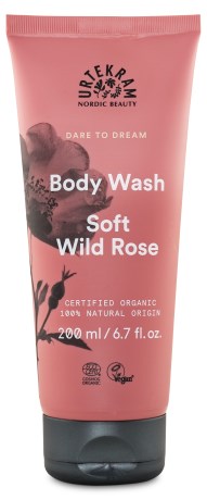 Miniatyrbild Urtekram Soft Wild Rose Body Wash Organic, 200 ml