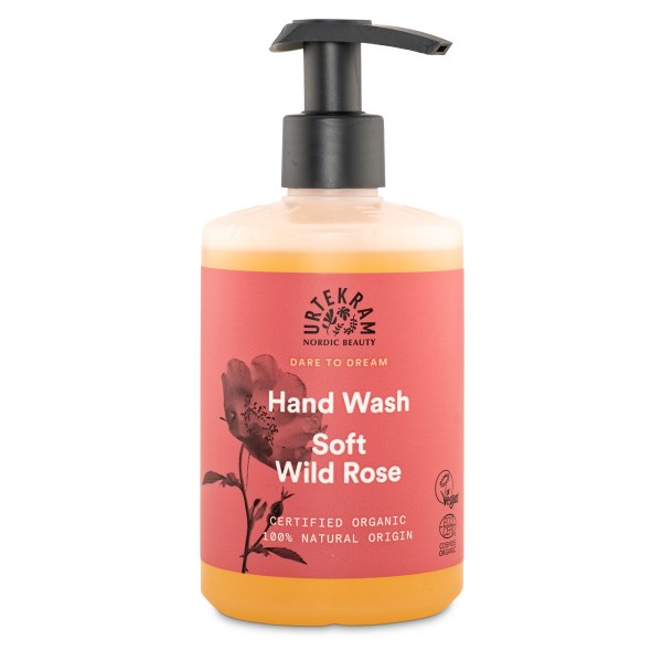 Urtekram Soft Wild Rose Hand Wash Organic, 300 ml