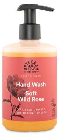 Miniatyrbild Urtekram Soft Wild Rose Hand Wash Organic, 300 ml
