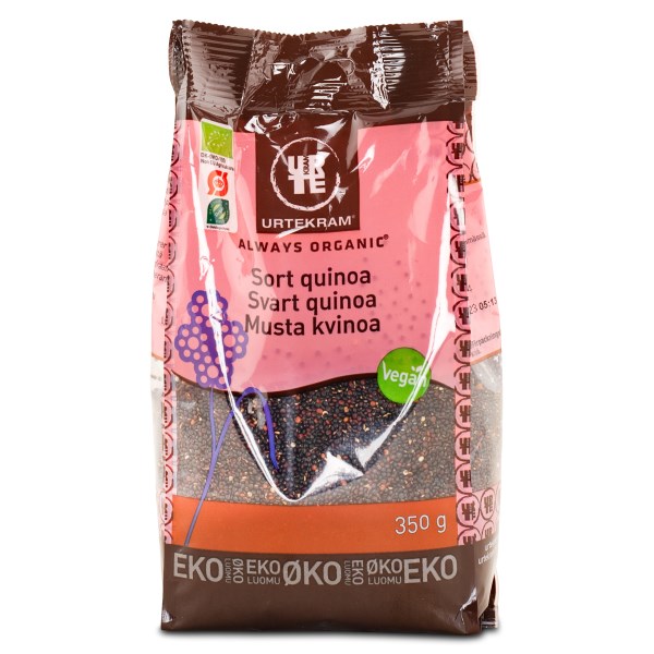 Urtekram Svart Quinoa, 350 g