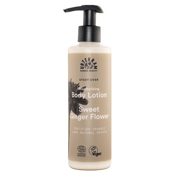 Urtekram Sweet Ginger Flower Body Lotion, 245 ml