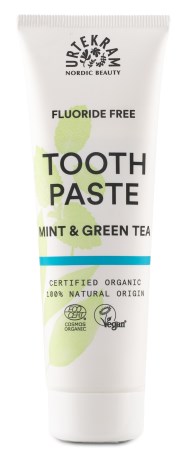 Miniatyrbild Urtekram Tandkr�m, 75 ml, Mint & Gr�nt te