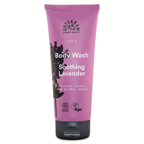 Urtekram Tune in Soothing Lavender Body Wash, 200 ml