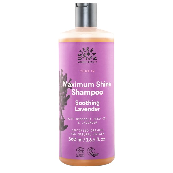 Urtekram Tune in Soothing Lavender Shampoo, 500 ml