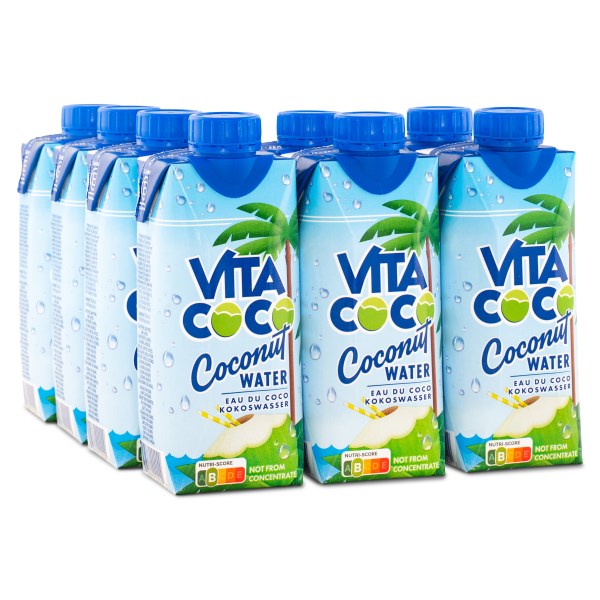 Vita Coco Kokosvatten , Naturell, 12-pack