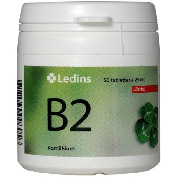 Ledins Vitamin B2 50 Tabl Ledins
