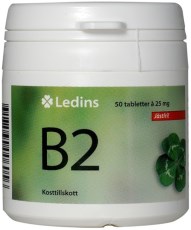 Miniatyrbild Ledins Vitamin B2, 50 tabl