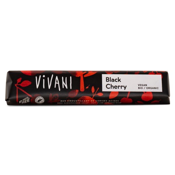 Vivani Mörk Choklad 62 % Körsbär 35 g