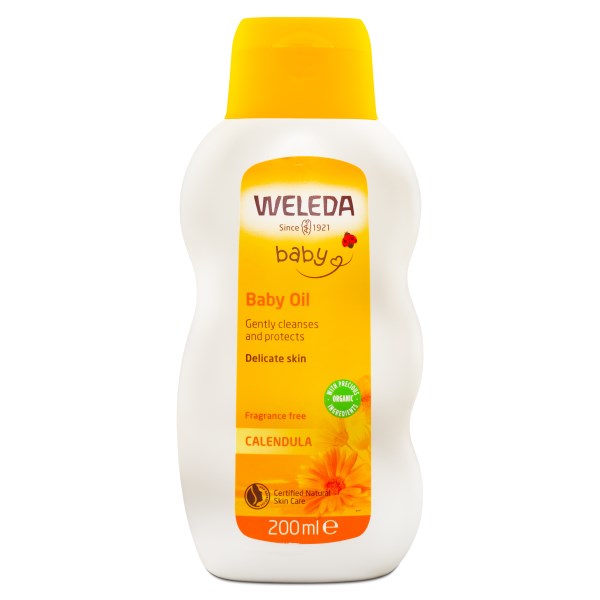 Weleda Baby Calendula Body Oil 200ml Weleda Baby Calendula Body Oil 200ml