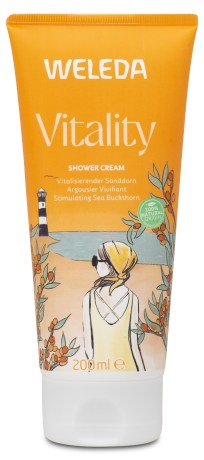 Miniatyrbild Weleda Vitality Shower Cream Sea Buckthorn, 200ml
