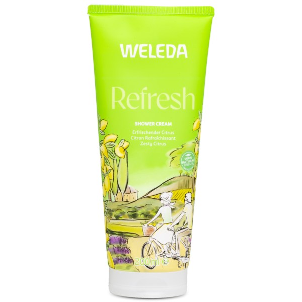 Weleda Refresh Shower Cream Citrus, 200ml
