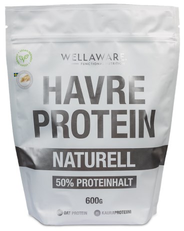 Miniatyrbild WellAware Havreprotein, Naturell, 500 g
