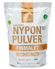 Miniatyrbild WellAware Nyponpulver Finmalet, 1000 g
