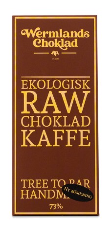 Miniatyrbild WermlandsChoklad Rawchoklad EKO, 50 g, Kaffe