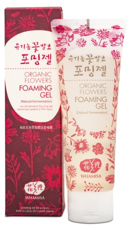 Miniatyrbild Whamisa Organic Flowers Foaming Gel, 120 g
