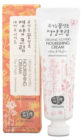 Miniatyrbild Whamisa Organic Flowers Nourishing Cream, 50 ml