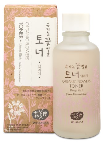 Miniatyrbild Whamisa Organic Flowers Toner Deep Rich, 120 ml