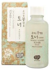 Miniatyrbild Whamisa Organic Flowers Toner Refresh, 120 ml