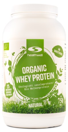 Miniatyrbild Healthwell Vassleprotein EKO, Naturell, 750 g