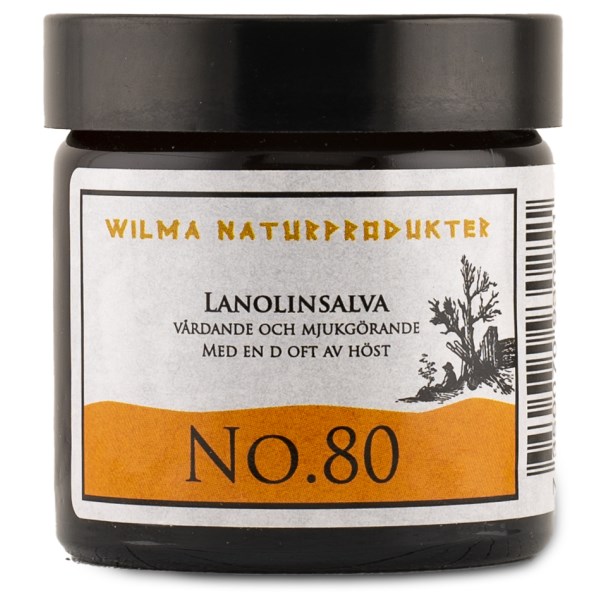 Wilma Naturprodukter Lanolinsalva NO.80, 60 ml