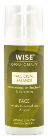Miniatyrbild Wise Organic Face Creme Balance, 50 ml